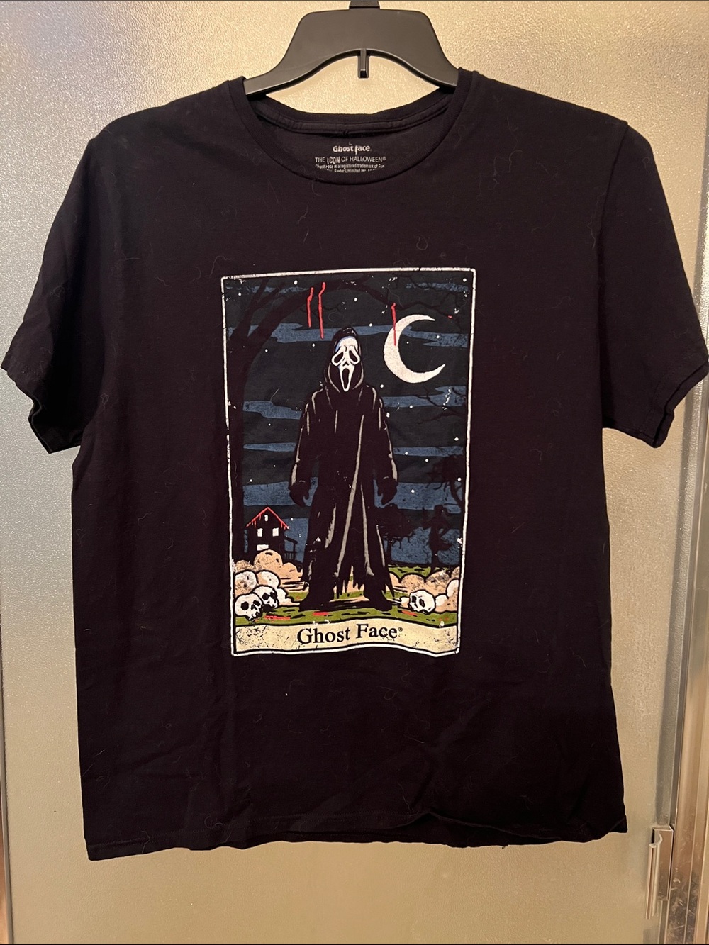 Ghost Face Graphic Tee - Black by Ghost Face
